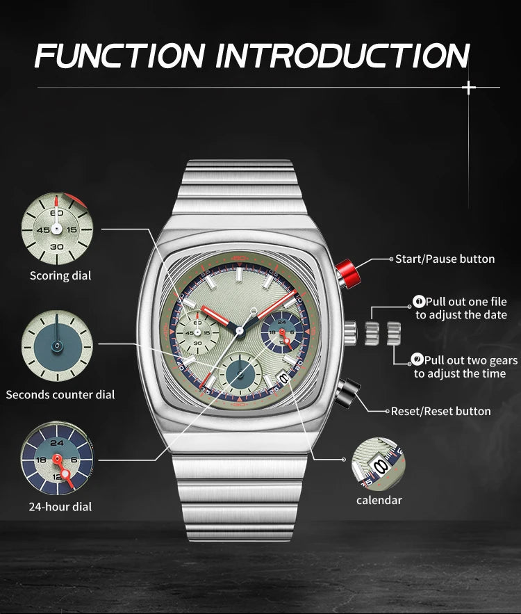 CILOA  design man watches for man quartz men watchdives mechanical male steeldive automatic new in men's  luxury watch man