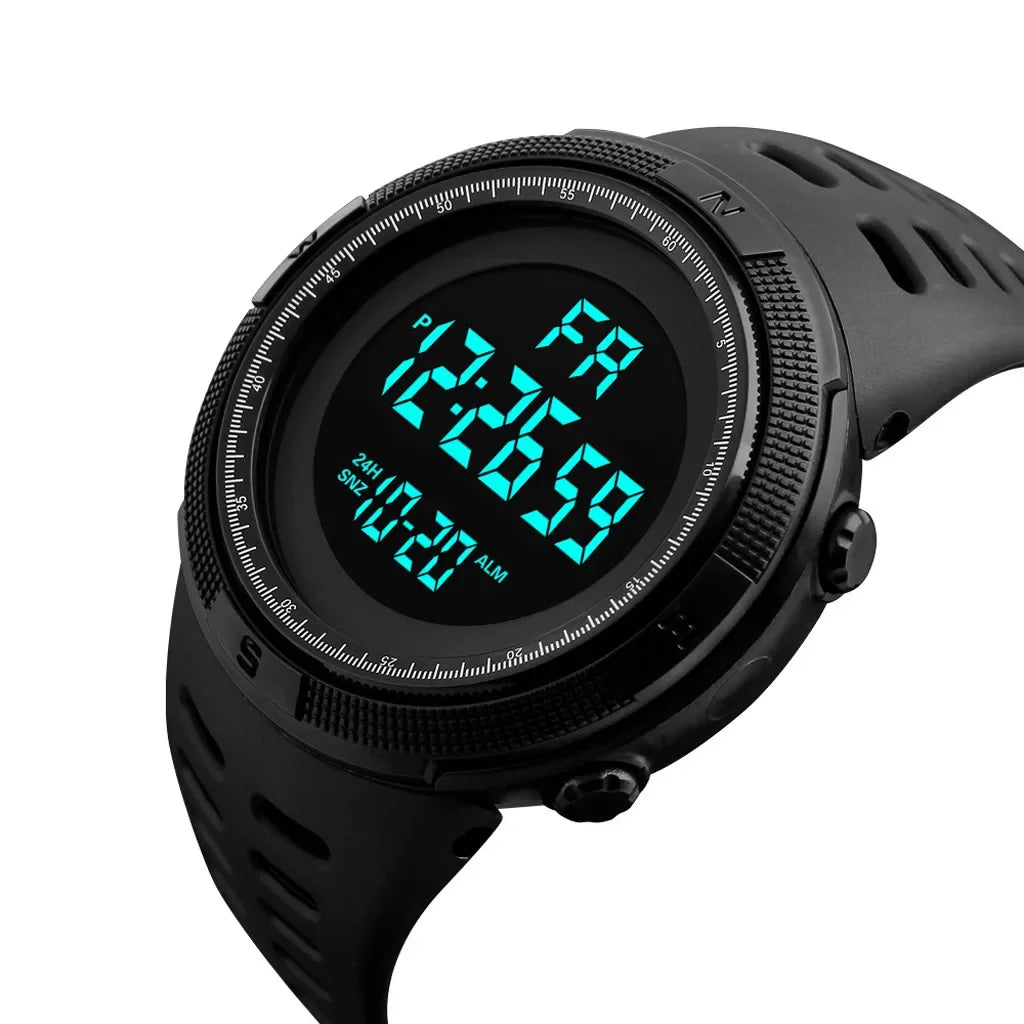 Men's Digital Watches Multifunction Military Men Sports Wristwatch Sweatproof Luminous Man Student Electronic Watch