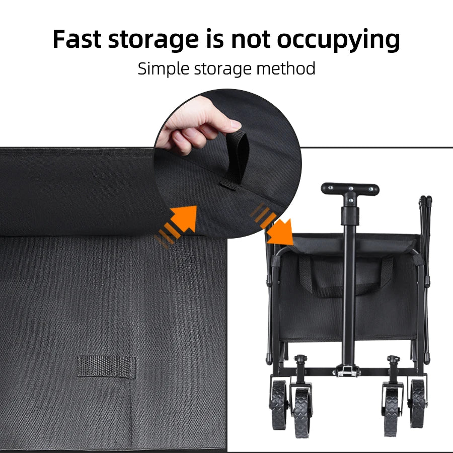 Cart Folding us Foldable Portable Picnic Outdoor Camping Cart Heavy Duty Folding Utility Cart Shopping Beach Collapsible Folding Utility Cart