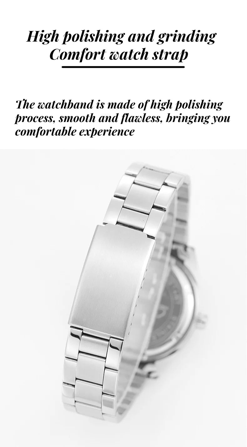 Denvosi Simple fashion casual men's waterproof luminous quartz watch