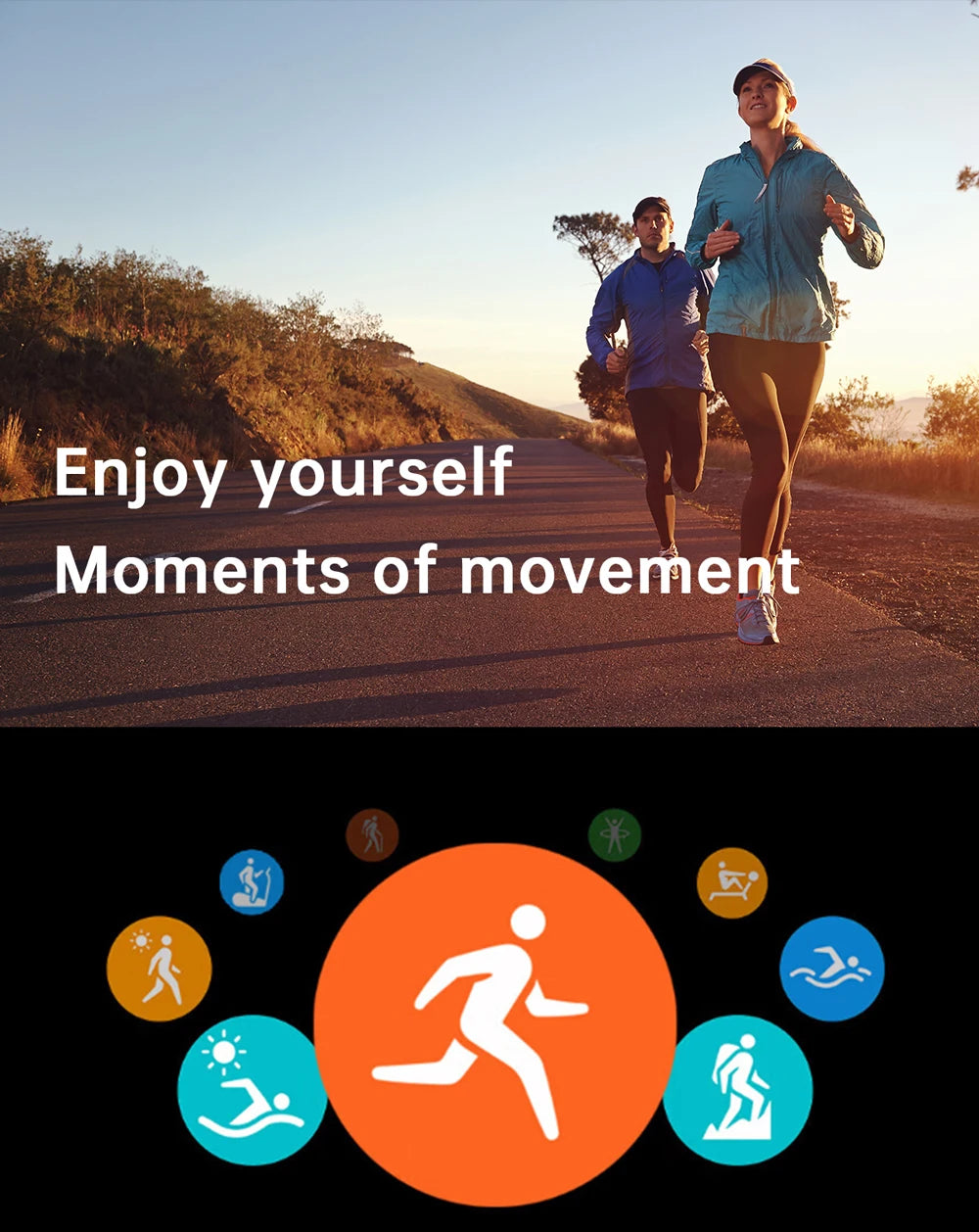 2026 Smart Watch 1.83" HD Screen Bluetooth Call Heart Rate Monitoring 120+ Sports Modes Waterproof for Men Woman Smartwatch Gift