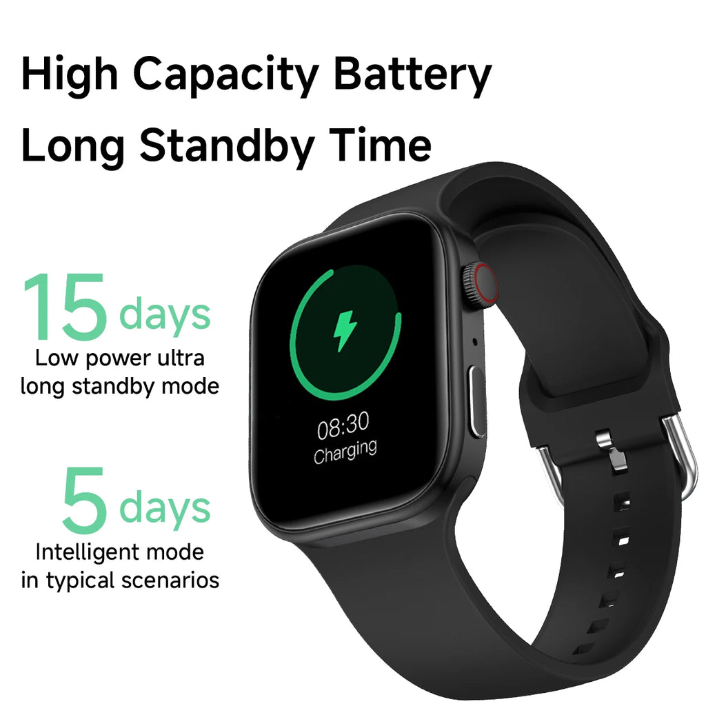2026 Smart Watch 1.83" HD Screen Bluetooth Call Heart Rate Monitoring 120+ Sports Modes Waterproof for Men Woman Smartwatch Gift